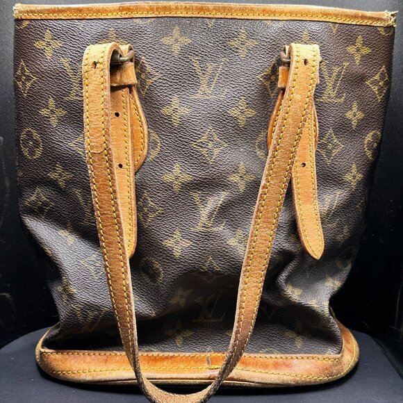 Louis Vuitton LV Monogram Petit Bucket Vintage w/dust bag & COA -‎ GUC - Picture 4 of 16
